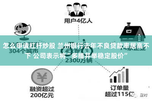 怎么申请杠杆炒股 兰州银行去年不良贷款率居高不下 公司表示将“多措并举稳定股价”