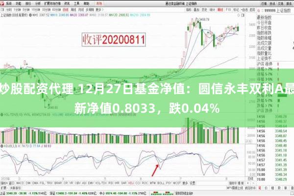 炒股配资代理 12月27日基金净值：圆信永丰双利A最新净值0.8033，跌0.04%