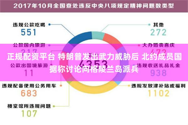 正规配资平台 特朗普发出武力威胁后 北约成员国据称讨论向格陵兰岛派兵